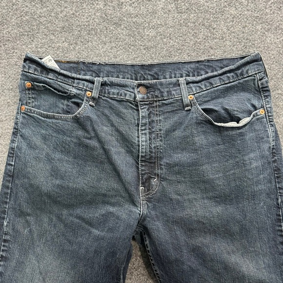Levi's 559 Jeans Men's Size 38x32 Dark Wash Straight Leg Denim Pants - Picture 9 of 12